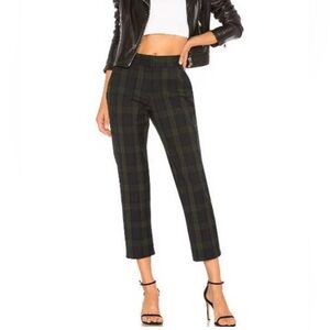 Velvet by Graham & Spencer plaid trousers